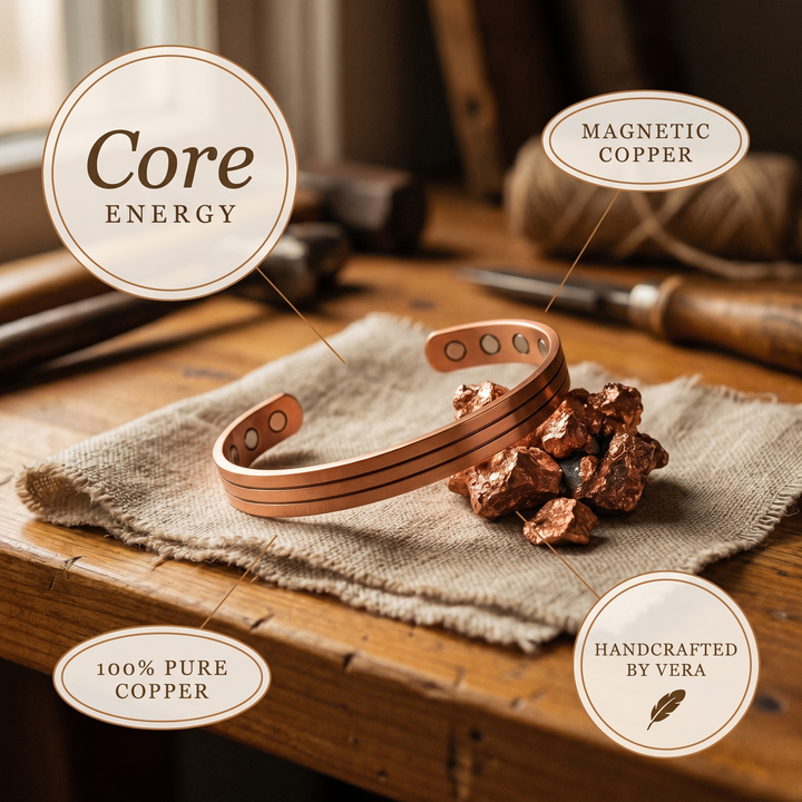 Vera's Core Copper Bracelet