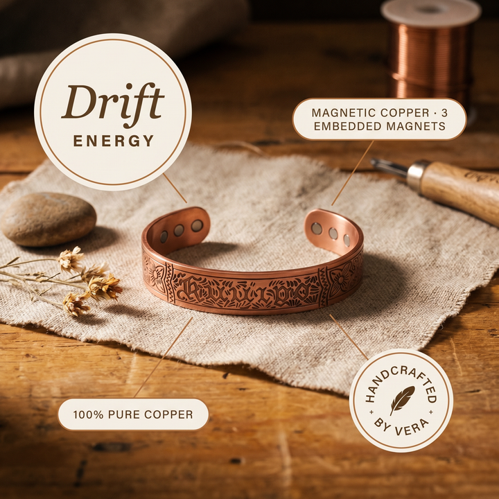 Vera's Drift Copper Bracelet
