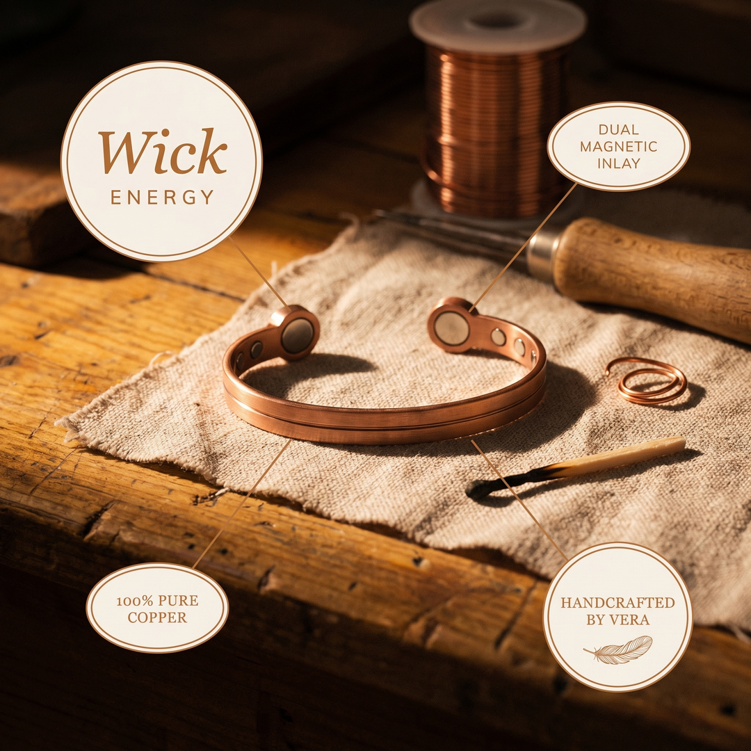 Vera's Wick Copper Bracelet