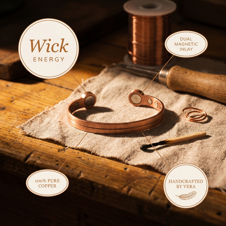 Vera's Wick Copper Bracelet