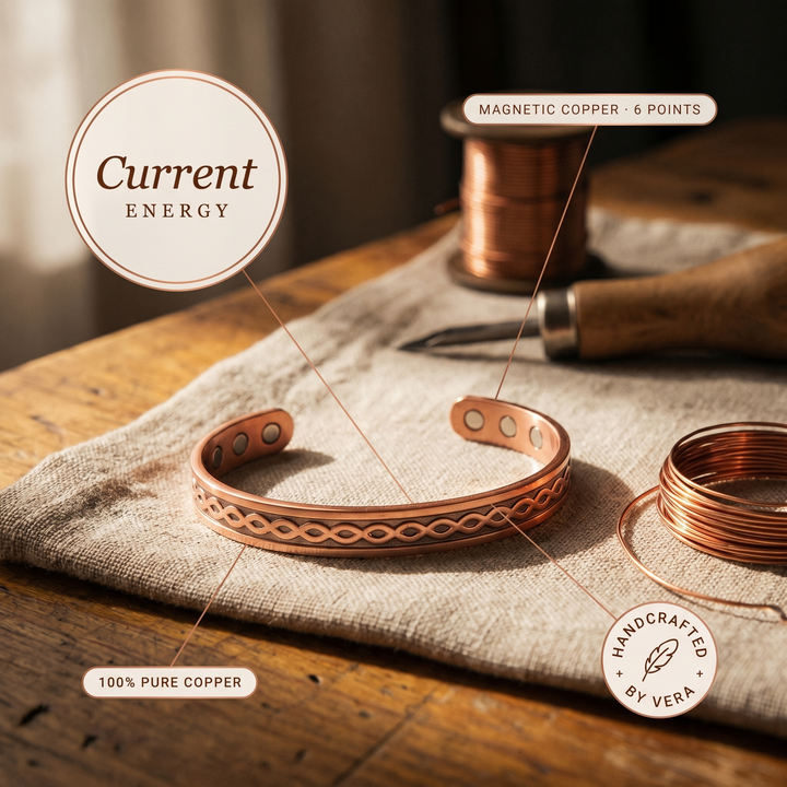 Vera's Current Copper Bracelet