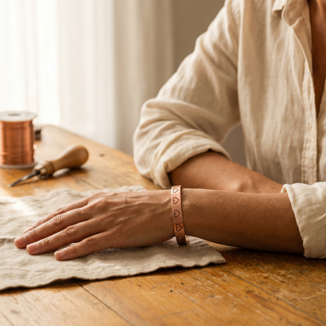 Vera's Hearth Copper Bracelet