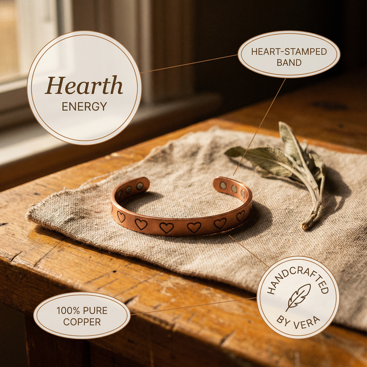 Vera's Hearth Copper Bracelet