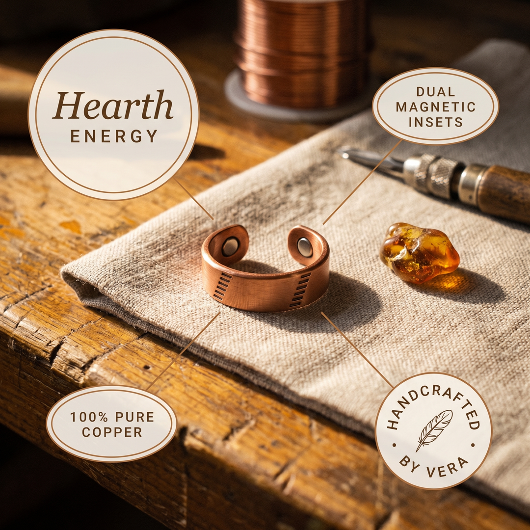Vera's Hearth Copper Ring