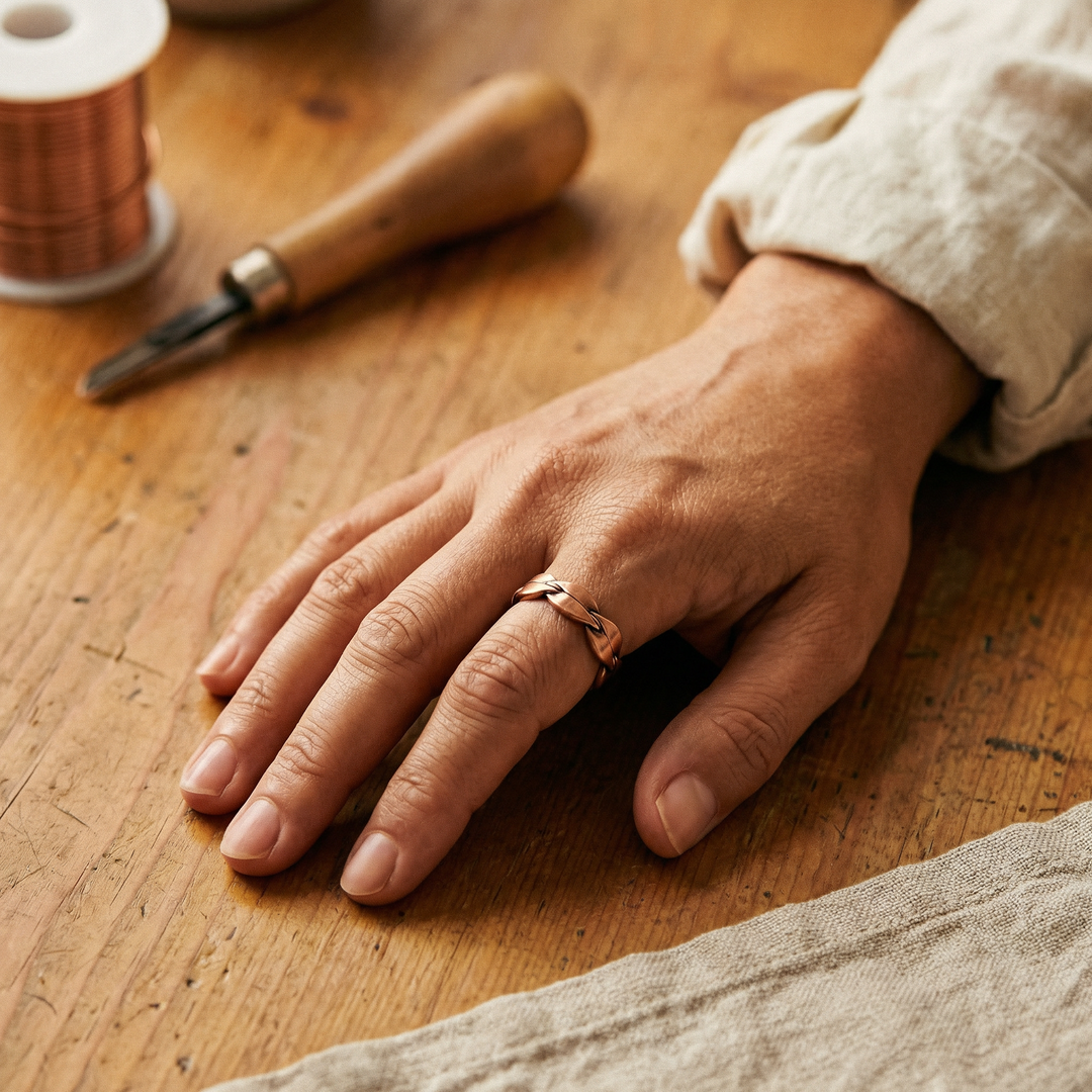 Vera's Bind Copper Ring