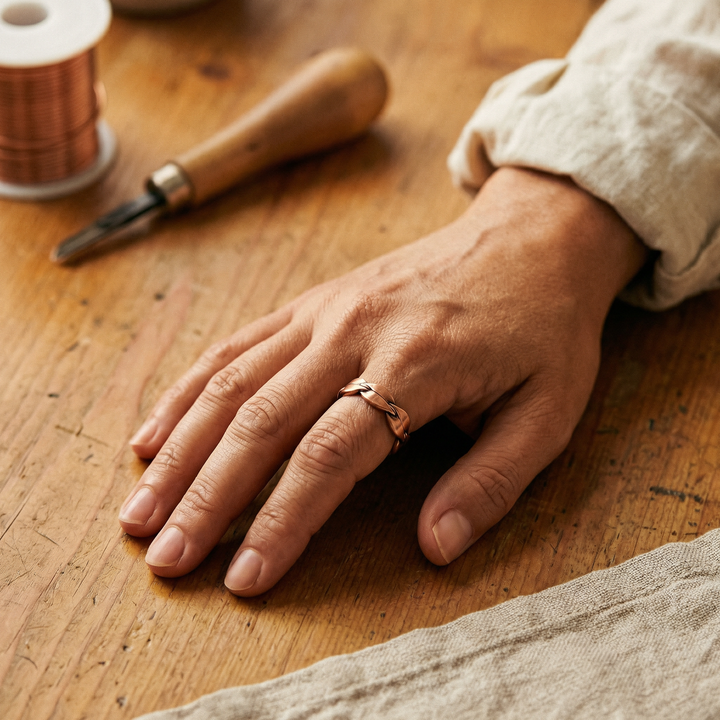 Vera's Bind Copper Ring