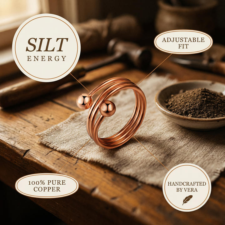 Vera's Silt Copper Ring