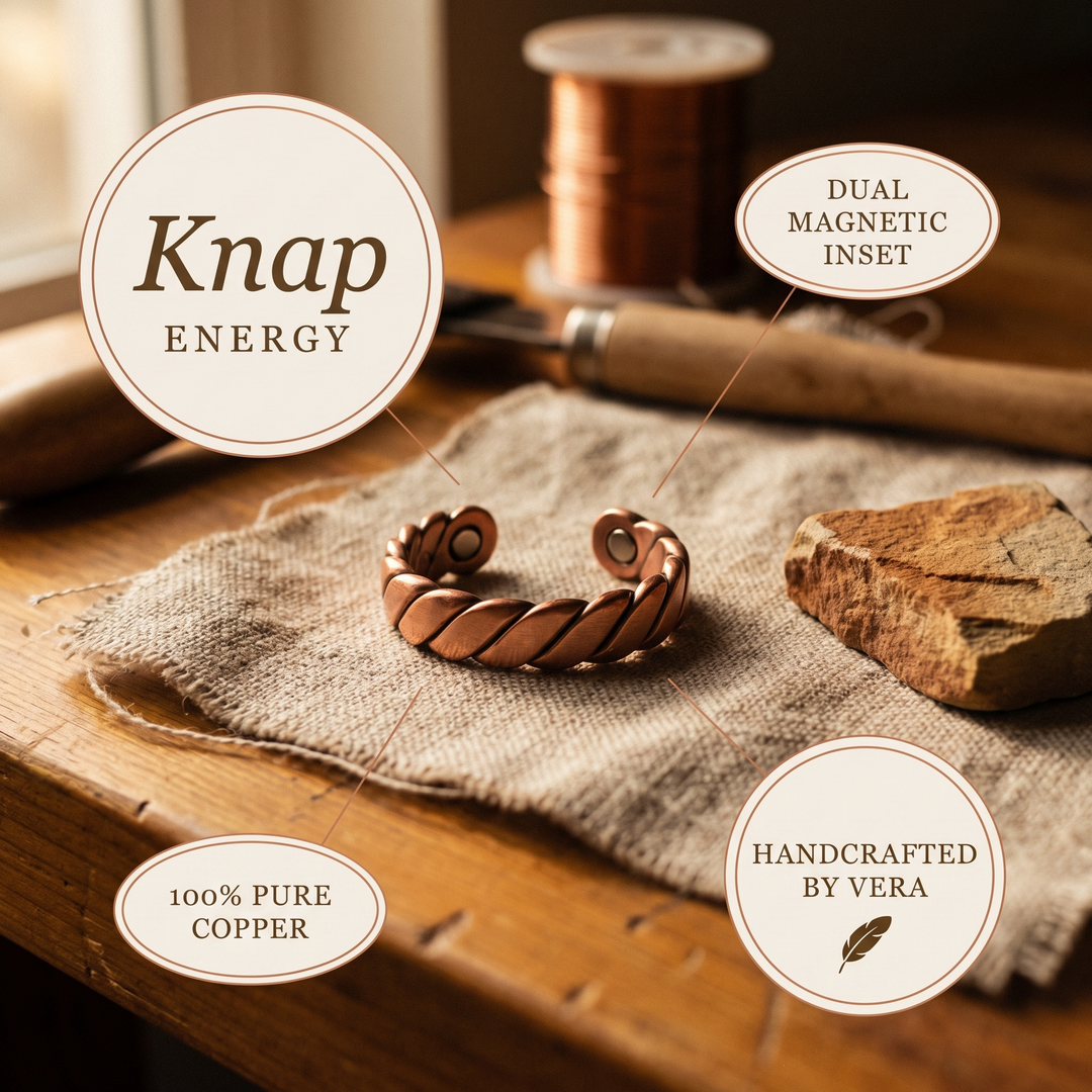 Vera's Knap Copper Ring