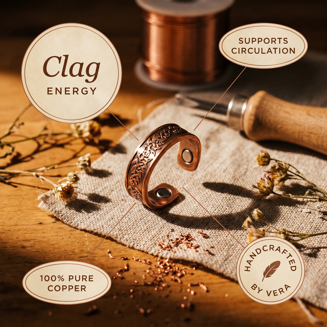 Vera's Clag Copper Ring