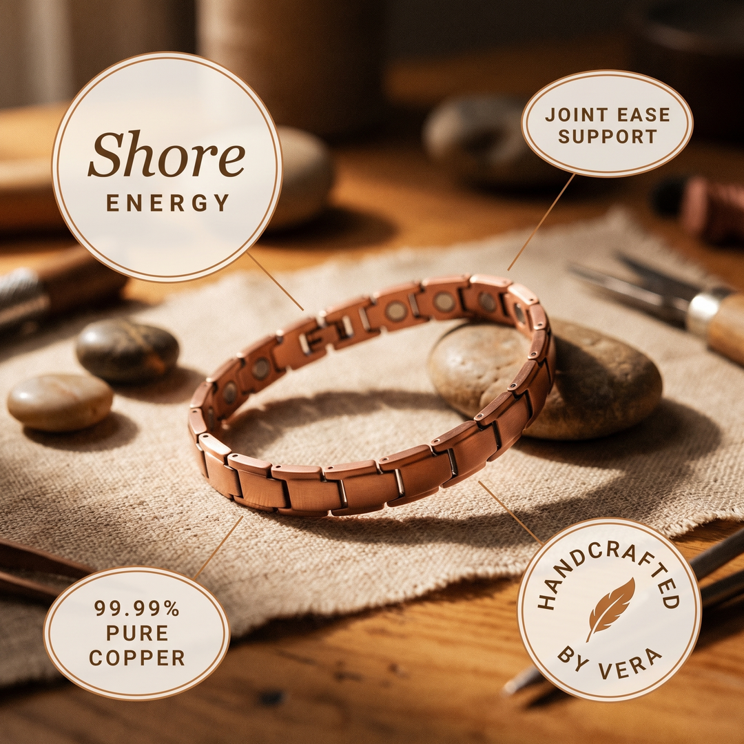 Vera's Shore Copper Anklet