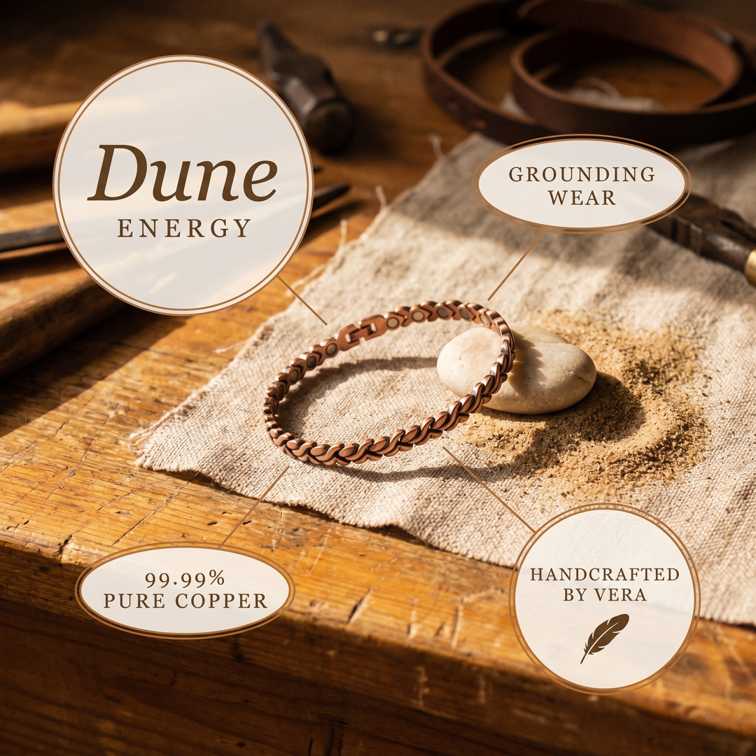 Vera's Dune Copper Anklet
