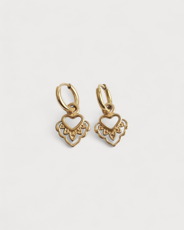 I Heart You - Earrings - Stainless Steel