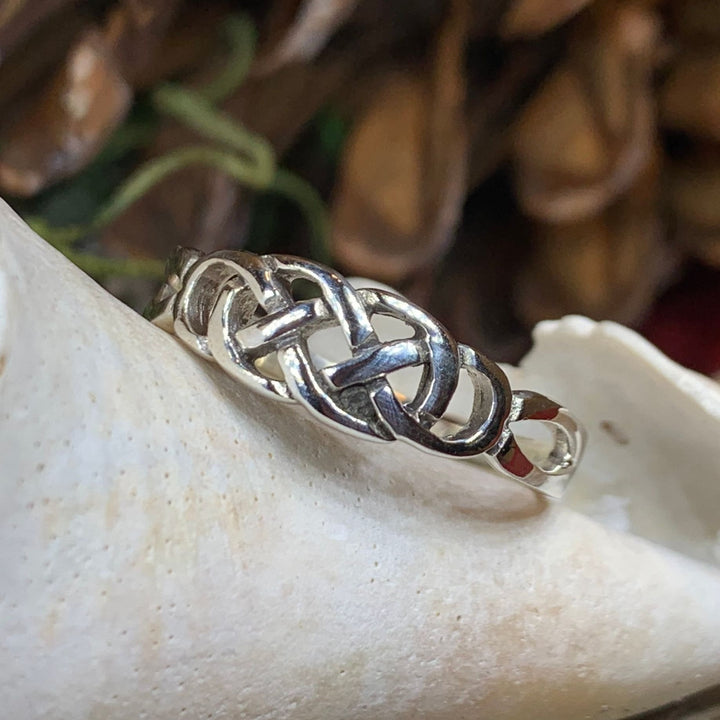 Simplicity Celtic Knot Ring in Sterling Silver