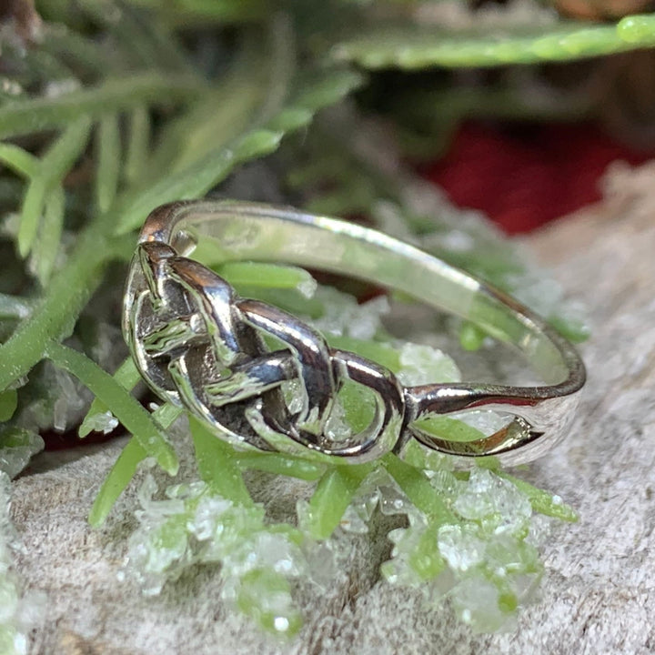 Simplicity Celtic Knot Ring in Sterling Silver