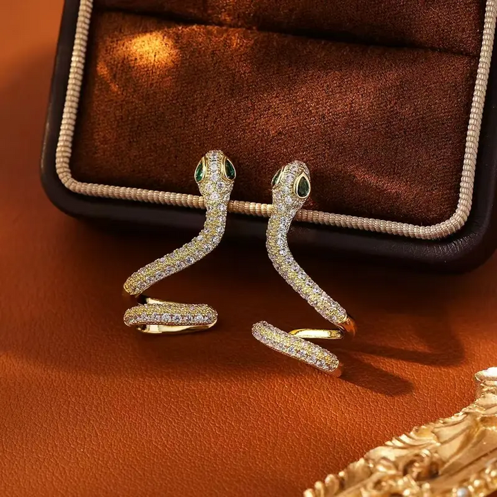 Snake Cuff Earrings