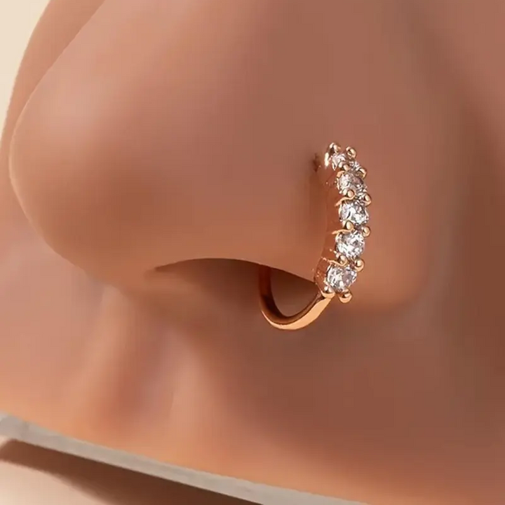 Zircon Nose Ring