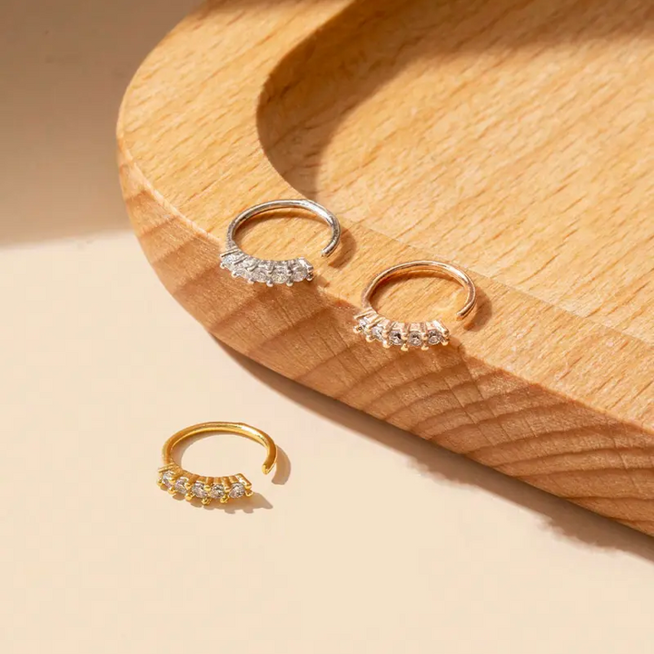 Zircon Nose Ring
