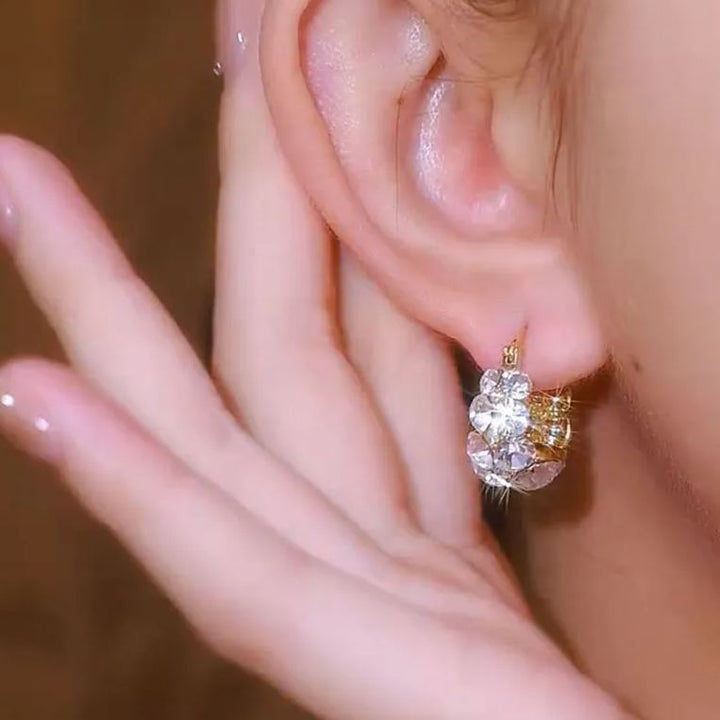 Style Zircon Sparkling Earrings
