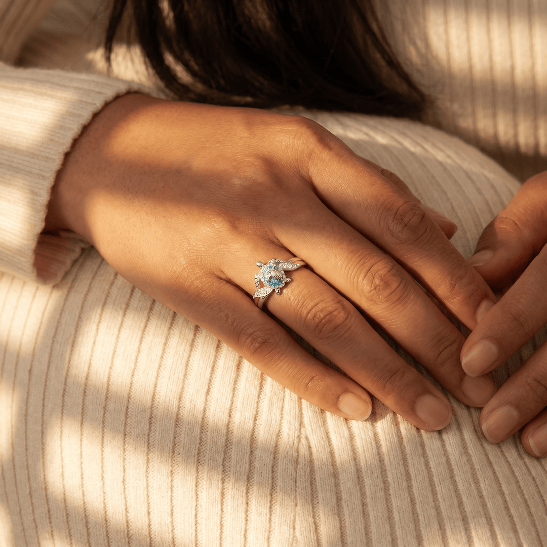 Lovely Turtle Ring