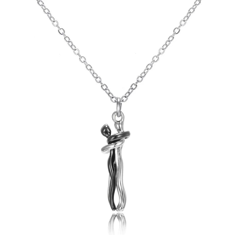 Infinity Hugging Necklace