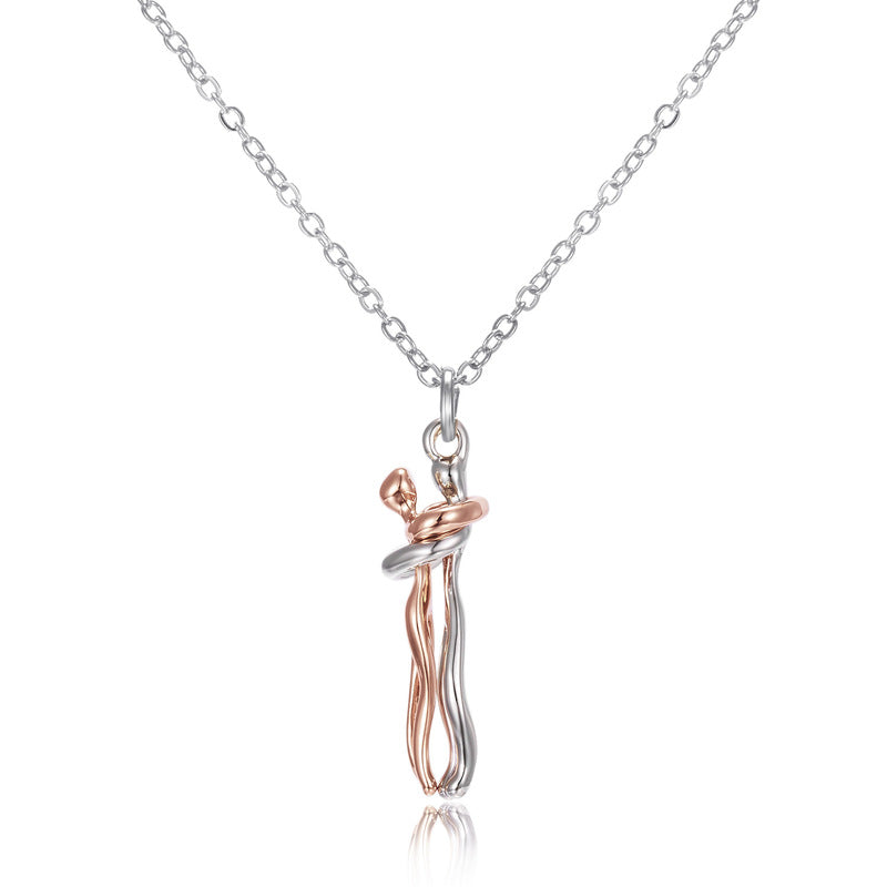 Infinity Hugging Necklace