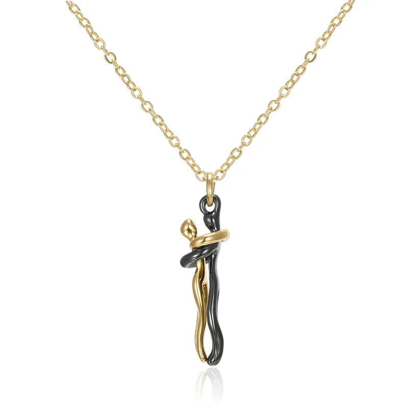 Infinity Hugging Necklace