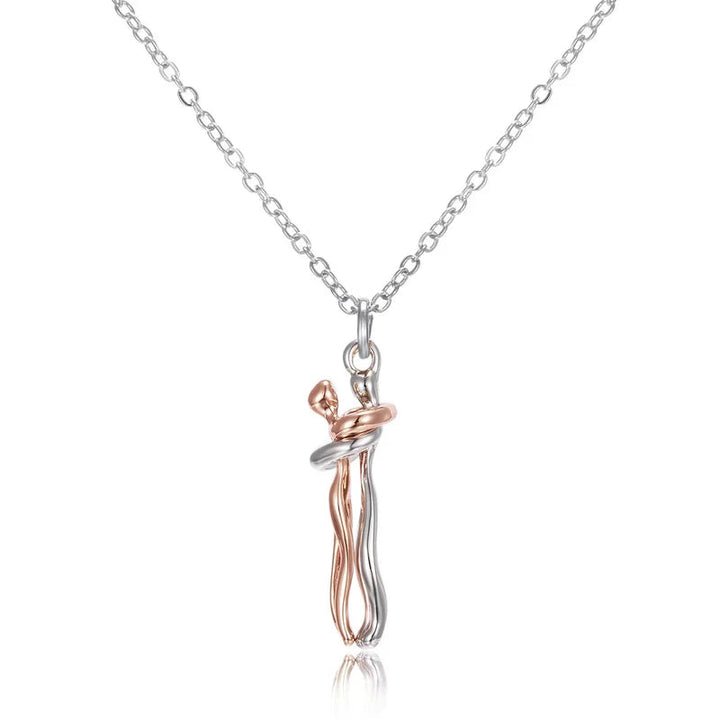 Infinity Hugging Necklace