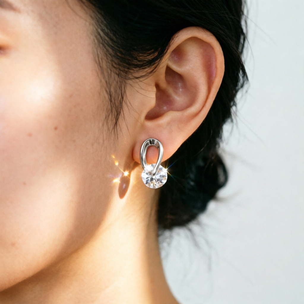 Minimalist Zircon Stud Earrings