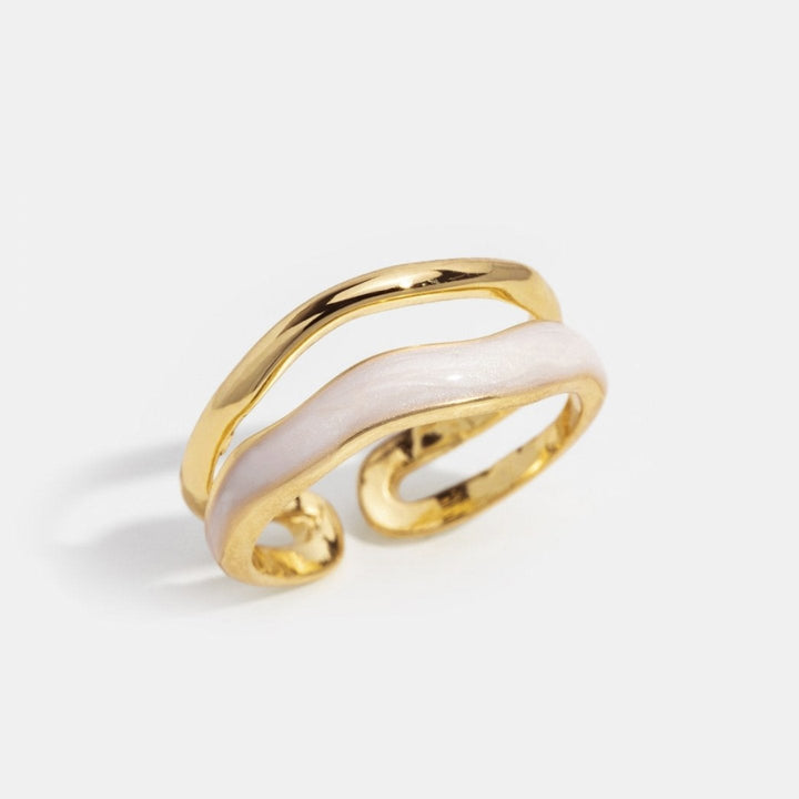 Layered Ring Sahara Gold