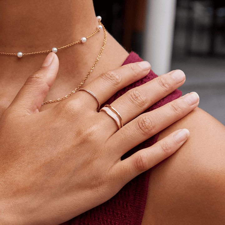 Layered Ring Sahara Gold