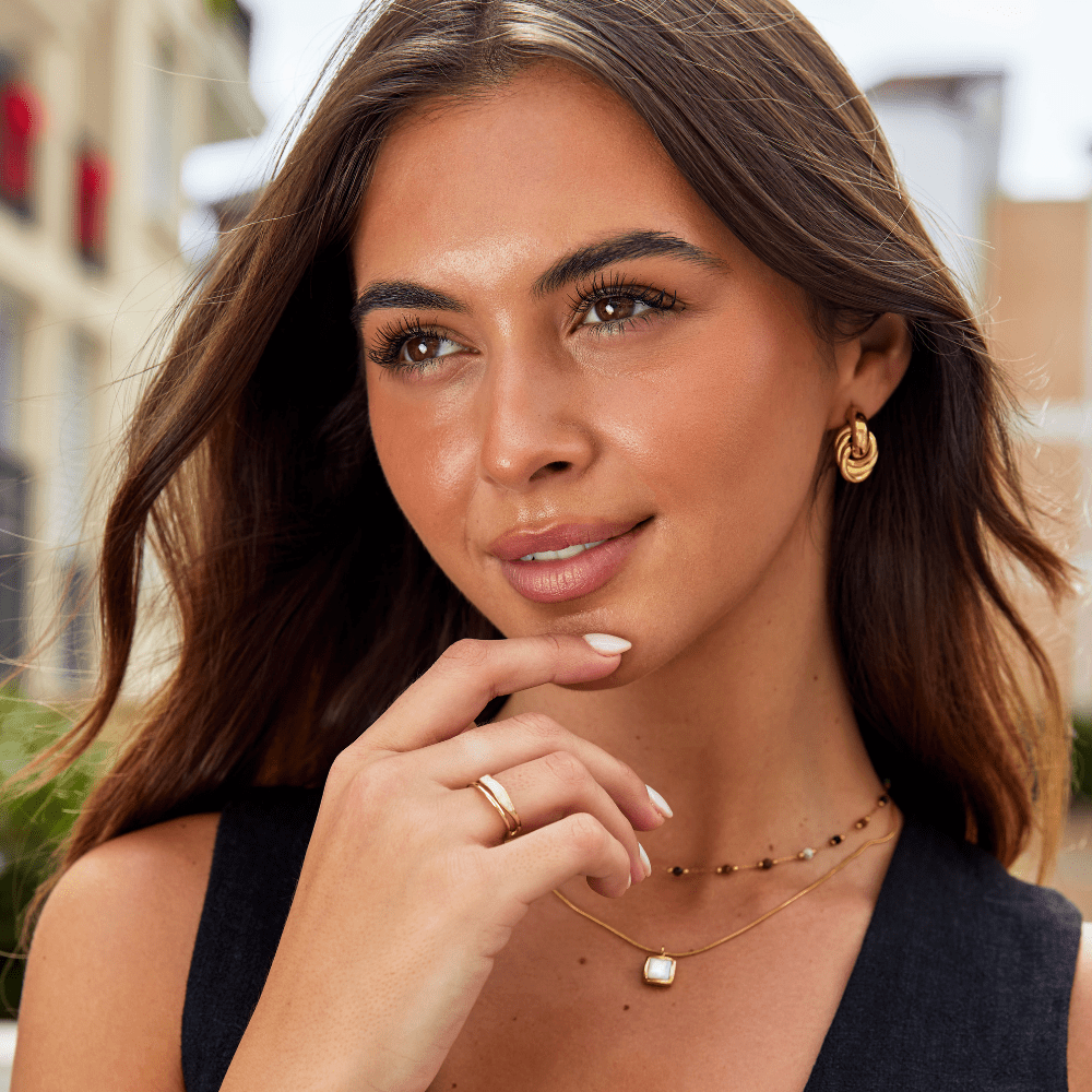 Layered Ring Sahara Gold