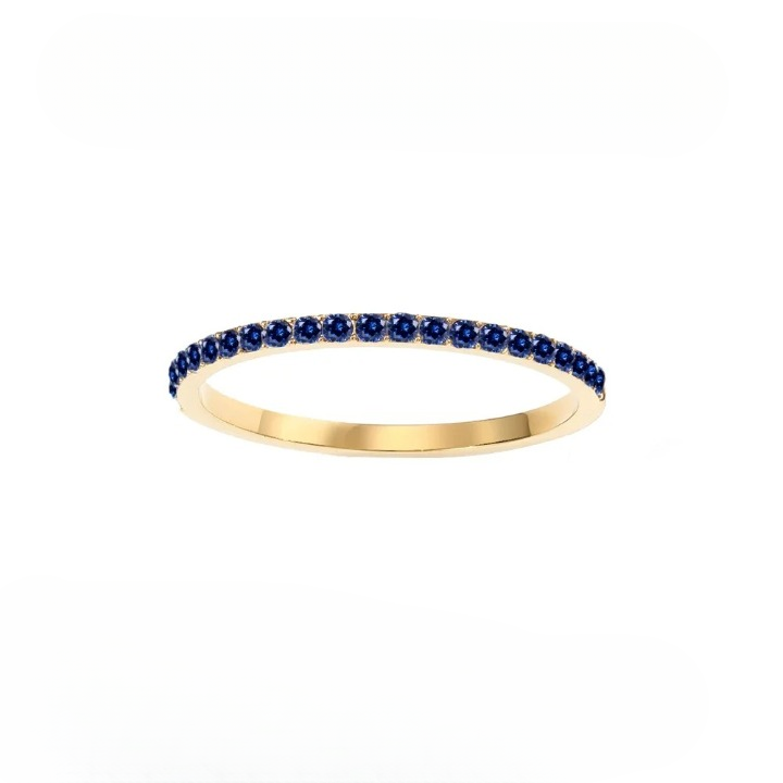 Dainty Thin Birthstone Ring