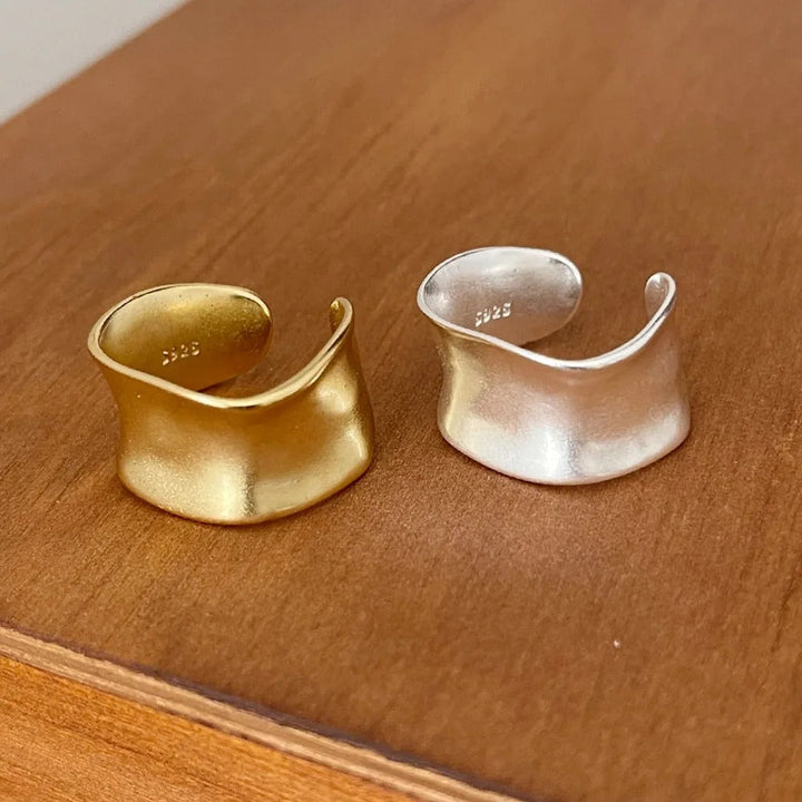 Vintage Wide Flat Ring