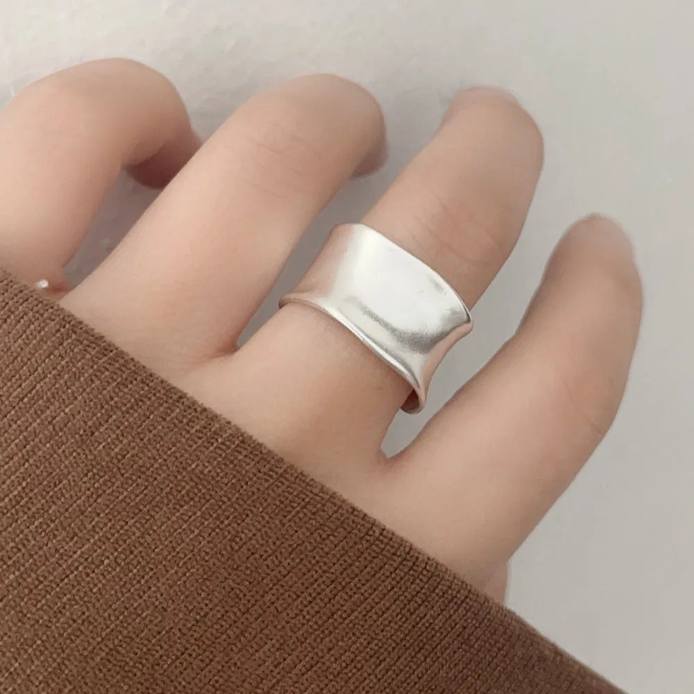 Vintage Wide Flat Ring