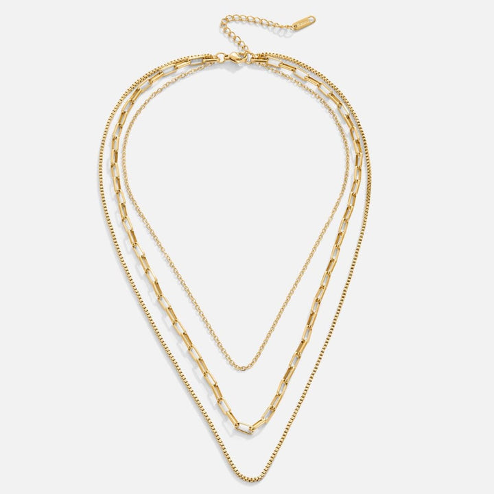 Ava Layered Gold Necklace