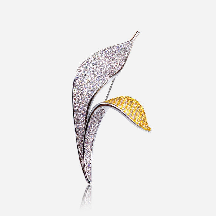 Moonlight Calla Brooch
