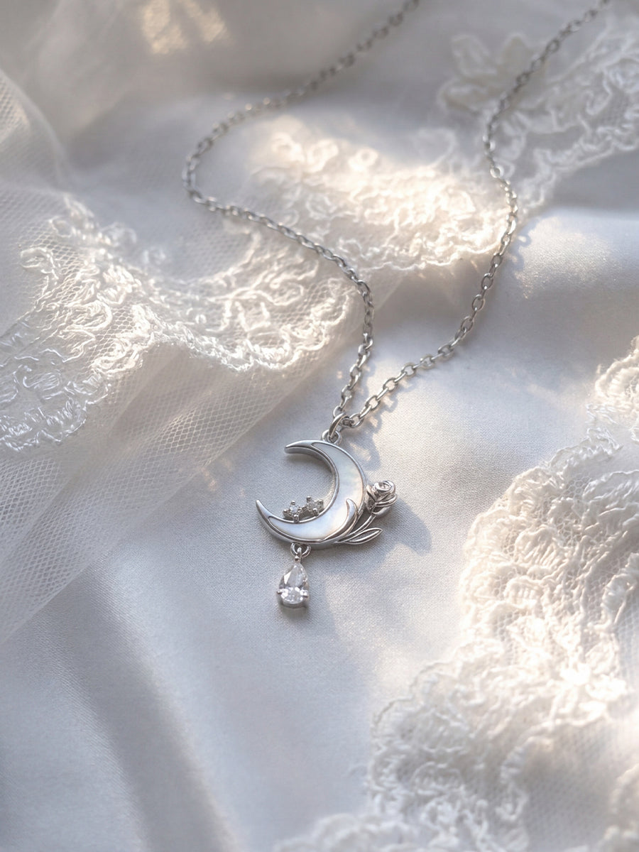 Moonlight Rose Necklace