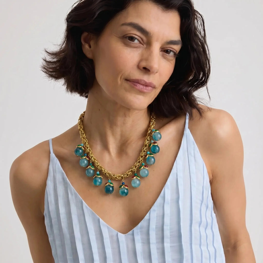 Ocean Empress Vintage Necklace