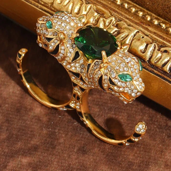 Panther Queen Statement Ring
