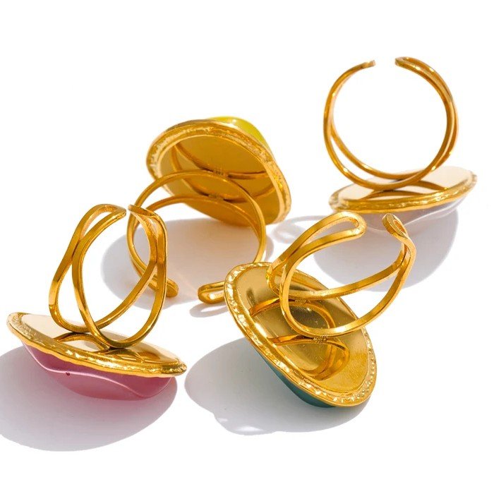 Pastel Muse Open Ring