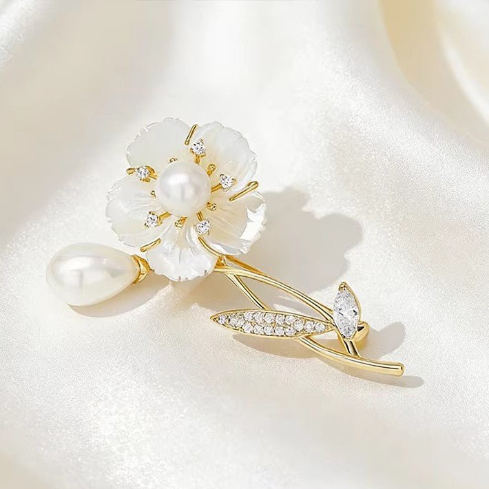Pearl Blossom Brooch