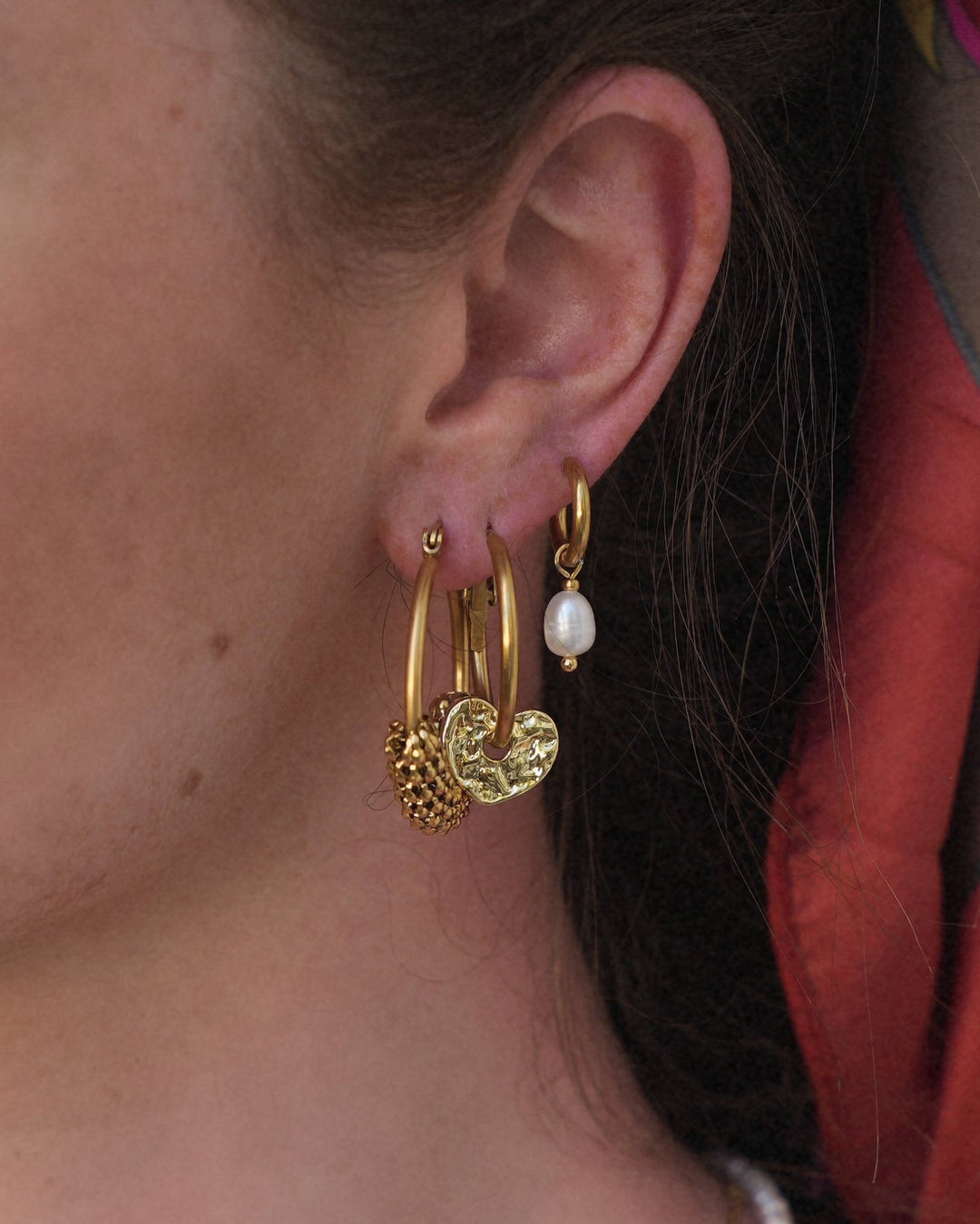 Perle De Mer - Earrings - Stainless Steel