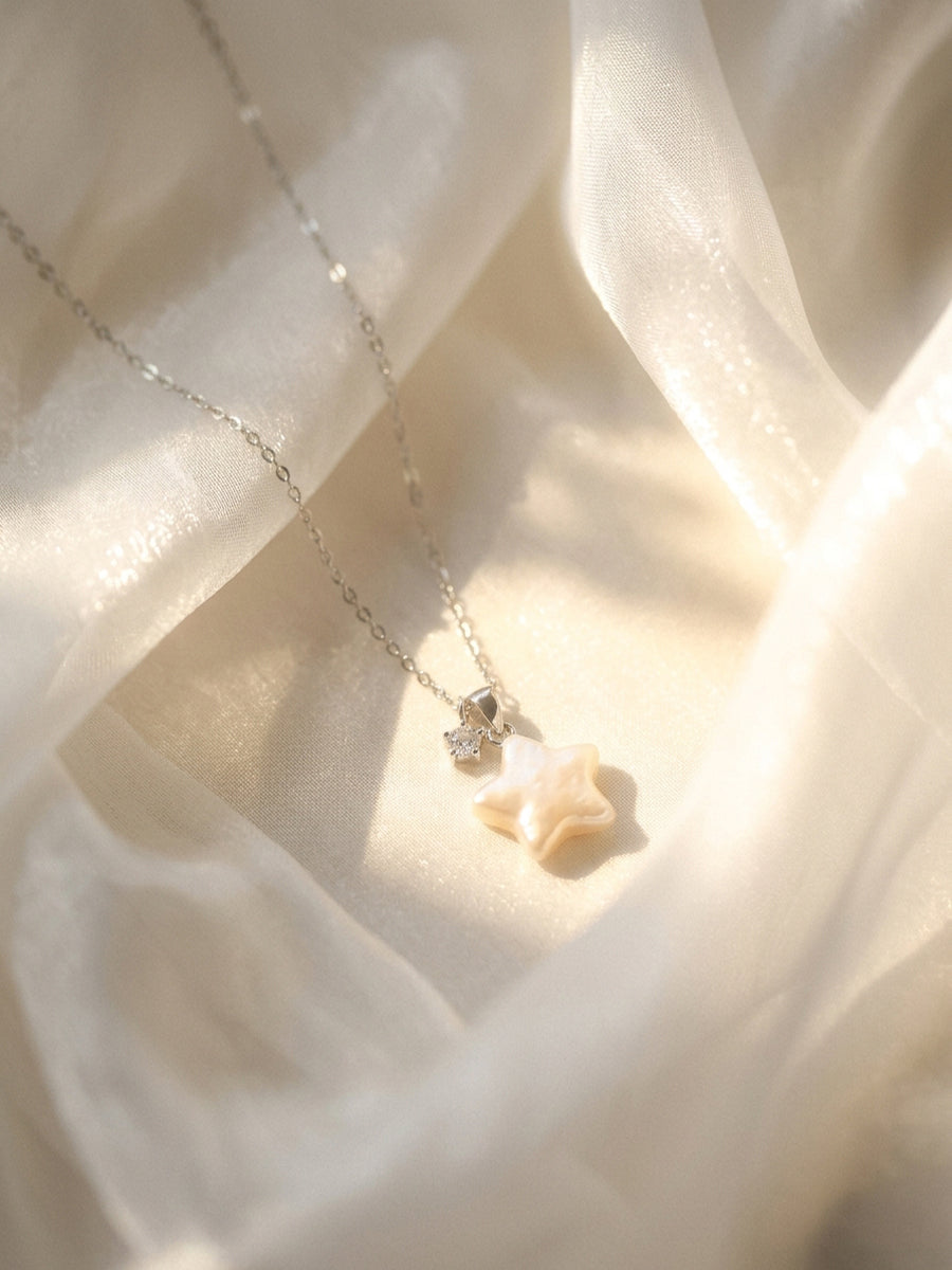 Pearl Star Necklace
