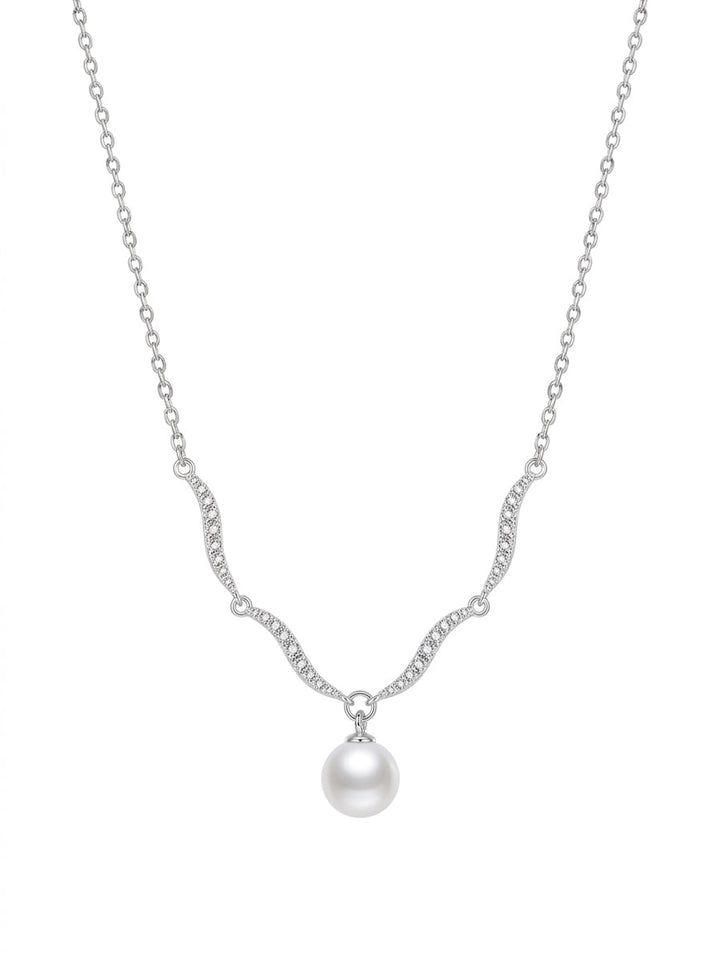 Pearl Wave Necklace