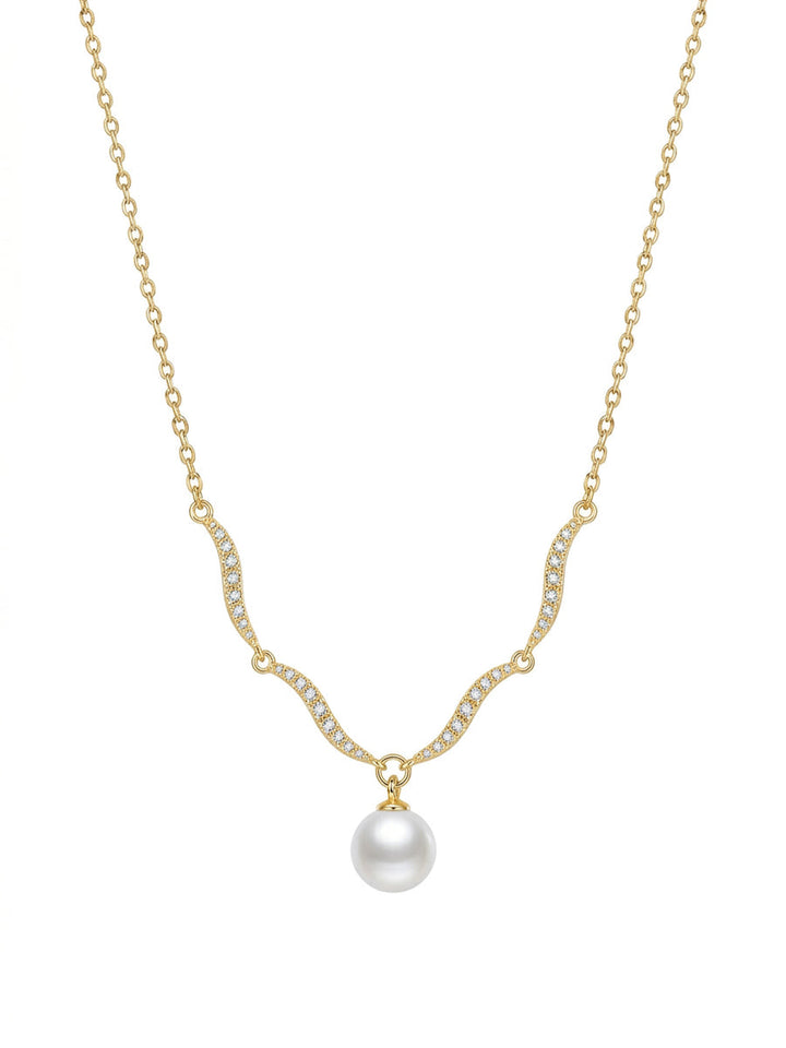 Pearl Wave Necklace