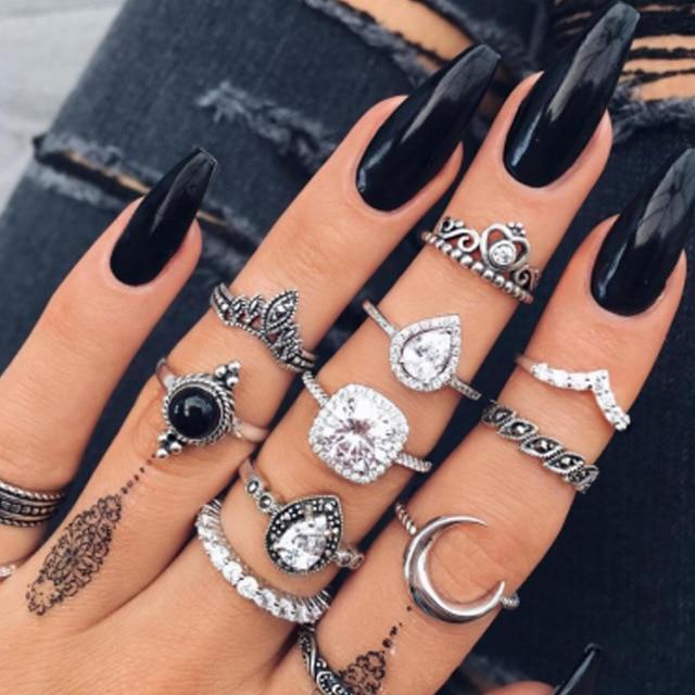 Unique package with 8 to 12 rings