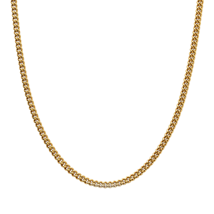 Cuban Chain (Gold) 4mm
