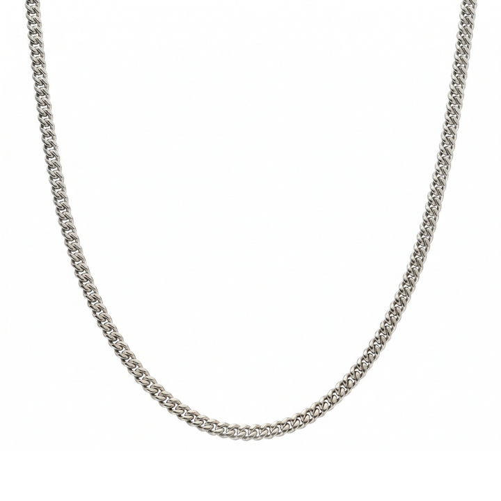 Cuban Chain (Silver) 4mm