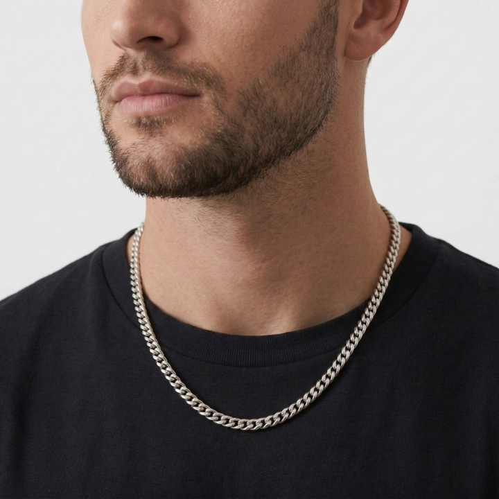 Cuban Chain (Silver) 6mm