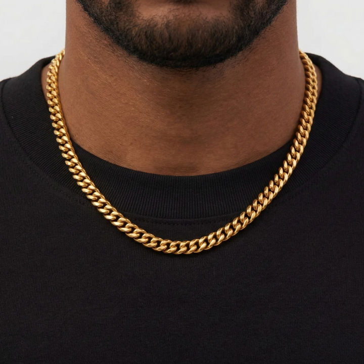 Cuban Chain (Gold) 8mm